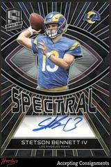 Stetson Bennett IV #2 Football Cards 2023 Panini Spectra Spectral Signature Prices