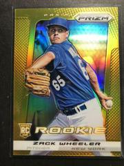 Zack Wheeler [Gold Prizm] #216 Baseball Cards 2013 Panini Prizm Prices