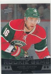 Jason Zucker #237 Hockey Cards 2012 Upper Deck Black Diamond Prices