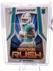 Jaylen Waddle [Purple] #RR8 Football Cards 2021 Panini Rookies and Stars Rush Prices