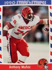 Anthony Munoz [stars 'n stripes] #29 Football Cards 1990 Fleer Stars N Stripes Prices