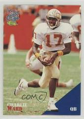 Charlie Ward #81 Football Cards 1994 Classic Prices