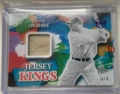 Lou Gehrig [Red] #JK-LG Baseball Cards 2022 Panini Diamond Kings Jersey Prices