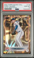 Corey Seager [Lava Gold] #116 Baseball Cards 2022 Topps Gilded Collection Prices