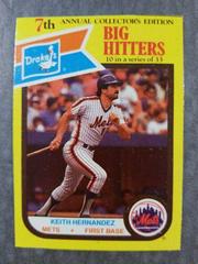 Keith Hernandez [Hand Cut] #10 Baseball Cards 1987 Drake's Prices