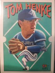 Tom Henke Baseball Cards 1992 Topps Kids Prices