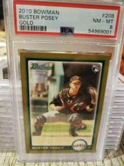 Buster Posey [Gold] #BDP61 Baseball Cards 2010 Bowman Draft Picks Prices