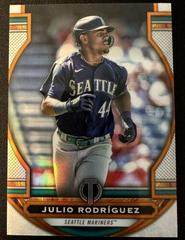 Julio Rodriguez [Orange] #10 Baseball Cards 2023 Topps Tribute Prices