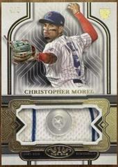 Christopher Morel Baseball Cards 2023 Topps Tier One Uniform Button Relics Prices
