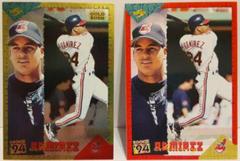 Manny Ramirez [Gold Rush] #RT72 Baseball Cards 1994 Score Rookie Traded Prices
