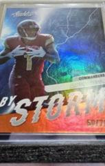 Jahan Dotson [Spectrum Orange] #BST-10 Football Cards 2022 Panini Absolute By Storm Prices