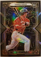 Jarren Duran [Orange] #6 Baseball Cards 2022 Panini Chronicles Obsidian Prices