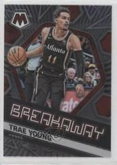 Trae Young #4 Basketball Cards 2022 Panini Mosaic Breakaway Prices
