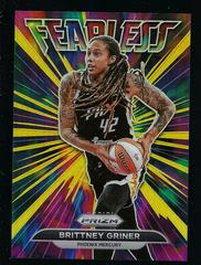 Brittney Griner [Gold] Basketball Cards 2022 Panini Prizm WNBA Fearless Prices