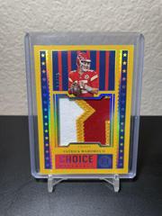 Patrick Mahomes II [Gold] #CHM-13 Football Cards 2022 Panini Encased Choice Materials Prices