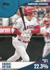 Shohei Ohtani [Blue] #SS-3 Baseball Cards 2022 Topps Significant Statistics Prices