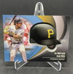 Ke'Bryan Hayes Baseball Cards 2022 Topps Batting Helmet Relic Prices