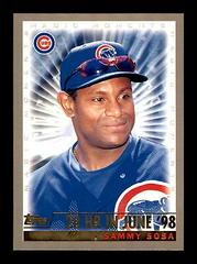 Sammy Sosa [20 HR in June '98] Baseball Cards 2000 Topps Prices