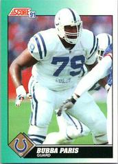 Bubba Paris #29T Football Cards 1991 Score Supplemental Prices