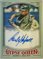 Carlos Delgado [Green] Baseball Cards 2016 Topps Gypsy Queen Autographs Prices