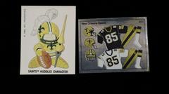 New Orleans Saints Uniform [Foil] Football Cards 1988 Panini Sticker Prices