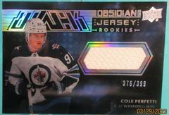 Cole Perfetti #OR-45 Hockey Cards 2021 SPx UD Black Obsidian Rookies Prices