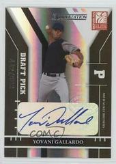 Yovani Gallardo [Autograph] Baseball Cards 2004 Donruss Elite Extra Edition Prices