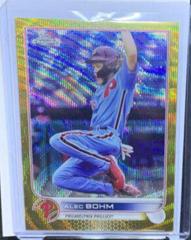 Alec Bohm [Gold Wave] #89 Baseball Cards 2022 Topps Chrome Prices