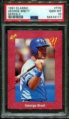 George Brett [Series II] Baseball Cards 1991 Classic Prices