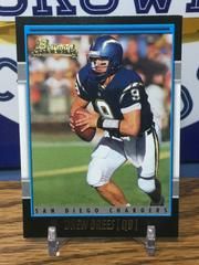 Drew Brees [Gold] Football Cards 2001 Bowman Prices