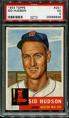 Sid Hudson Baseball Cards 1953 Topps Prices