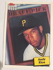 Andy Rice [Draft Pick] Baseball Cards 1993 Topps Prices
