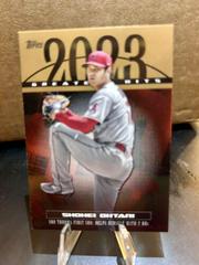Shohei Ohtani [Gold] #23GH-14 Baseball Cards 2024 Topps Greatest Hits Prices