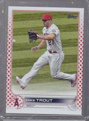 Mike Trout [Independence Day] Baseball Cards 2022 Topps Prices