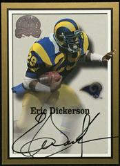 Eric Dickerson [Autograph] Football Cards 2000 Fleer Greats of the Game Autographs Prices