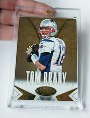 Tom Brady [Gold Camo] #57 Football Cards 2014 Panini Certified Prices