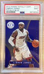 LeBron James [Totally Blue] #113 Basketball Cards 2012 Panini Totally Certified Prices