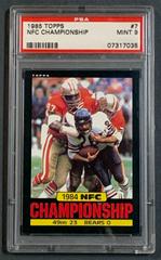 NFC Championship #7 Football Cards 1985 Topps Prices