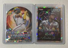 Ronald Acuna Jr. [Atomic] Baseball Cards 2022 Bowman's Best UFO Prices