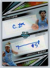 Armando Bacot, Caleb Love #DA-LB Basketball Cards 2022 Bowman University Best Dual Autographs Prices