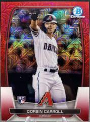 Corbin Carroll [Mega Box Mojo Red] Baseball Cards 2023 Bowman Prices