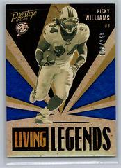 Rickey Williams #LL-18 Football Cards 2021 Panini Prestige Living Legends Prices
