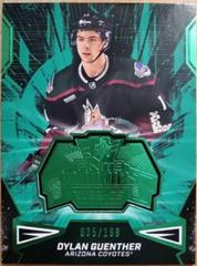 Dylan Guenther [Green] Hockey Cards 2022 SPx Finite Rookies Prices