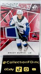 Brady Burns [Red Jersey] #54 Hockey Cards 2021 SP Game Used CHL Prices
