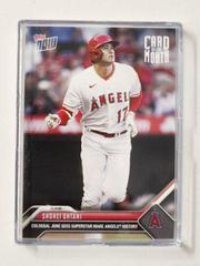 Shohei Ohtani #M-JUN Baseball Cards 2023 Topps Now Card of the Month Prices