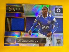 Amadou Onana Soccer Cards 2022 Panini Select Premier League Swatches Prices