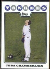 Joba Chamberlain #NYY10 Baseball Cards 2008 Topps Team Set Yankees Prices