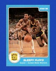 Sleepy Floyd #134 Basketball Cards 1985 Star Prices