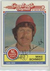 Mike Schmidt Baseball Cards 1984 Milton Bradley Prices
