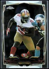 Frank Gore #1 Football Cards 2014 Topps Chrome Prices